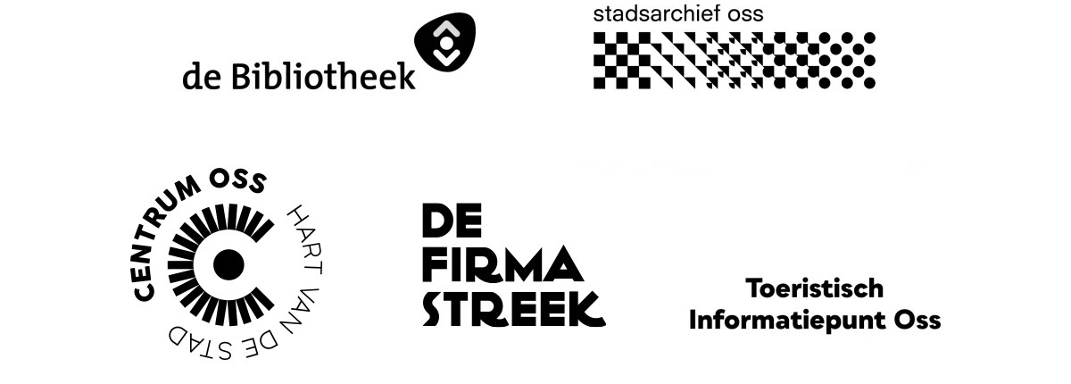 Alle logo's van de toekomstige bewoners van het Warenhuis